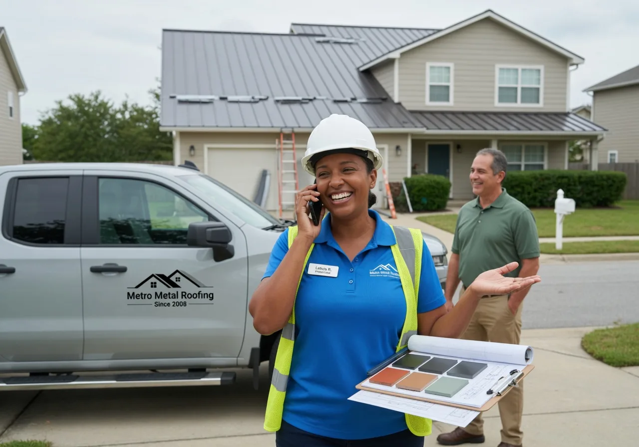 Storm Damage Metal Roof Repair in Martin City, MT